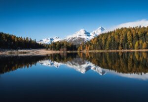 lake, mountains, trees, alps, alpine, snow mountains, conifers, coniferous, conifer forest, mountain lake, calm waters, mirroring, mirror image, reflection, water reflection, forest, sky, landscape, nature, water, switzerland, bergsee, scenic, summit, panorama, lake, lake, mountain lake, switzerland, switzerland, switzerland, switzerland, switzerland